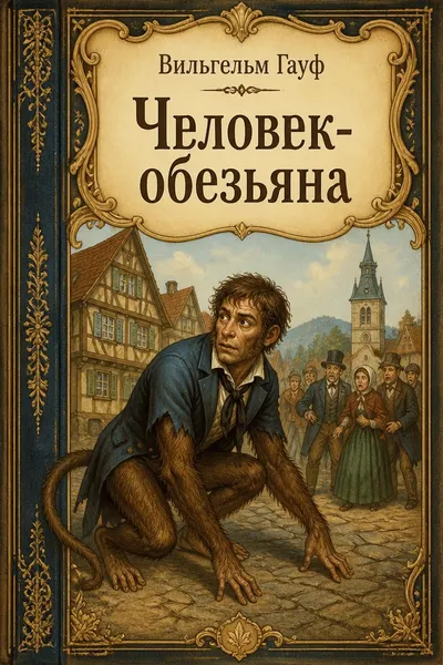Человек-обезьяна — обложка книги