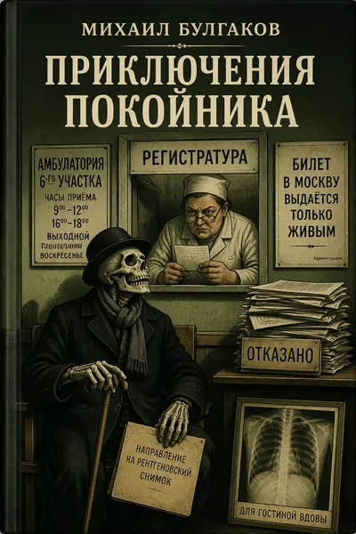 Приключения покойника — обложка книги