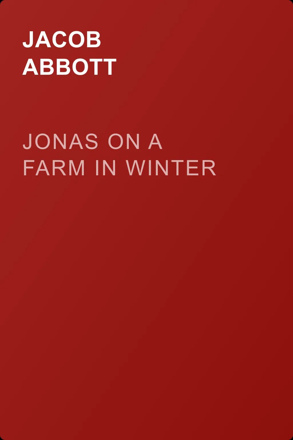 Jonas on a Farm in Winter — обложка книги