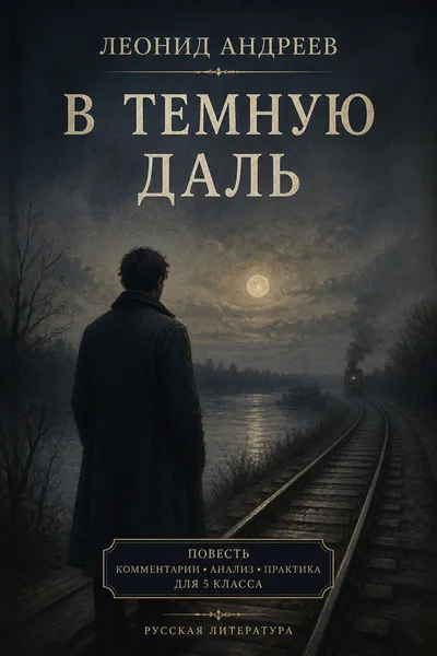 В темную даль — обложка книги