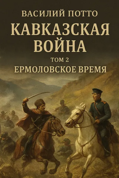Кавказская война. Том 2. Ермоловское время — обложка книги
