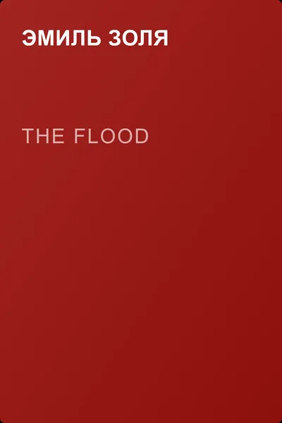The Flood — обложка книги