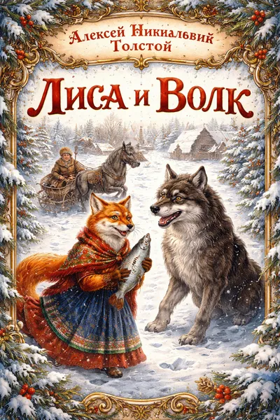 Лиса и волк — обложка книги