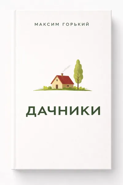 Дачники — обложка книги
