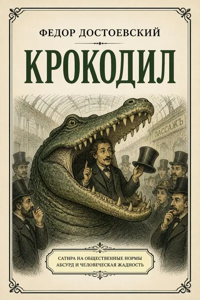 Крокодил — обложка книги