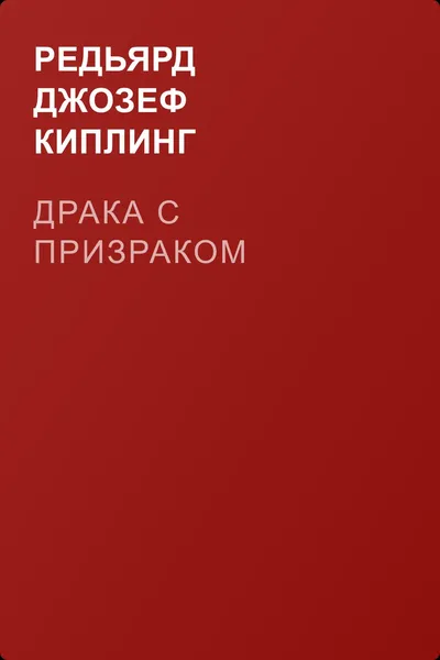 Драка с призраком — обложка книги