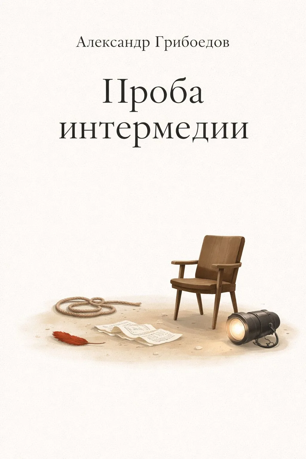 Проба интермедии — обложка книги