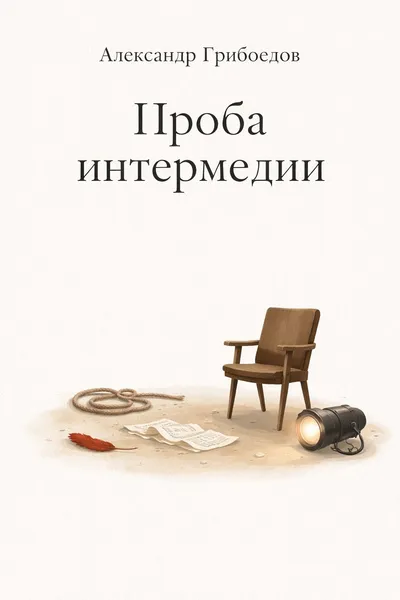 Проба интермедии — обложка книги