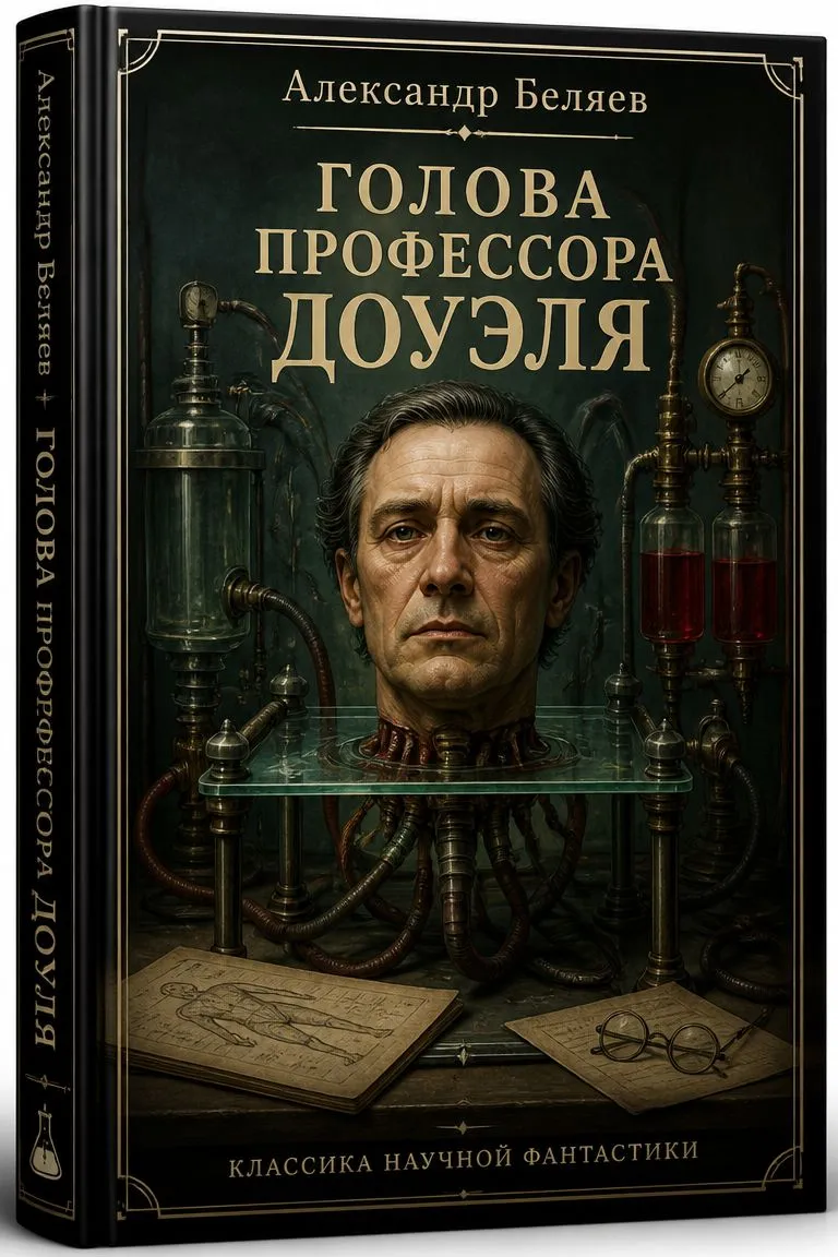 Голова профессора Доуэля — обложка книги