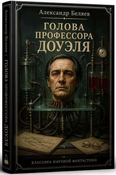 Голова профессора Доуэля — обложка книги