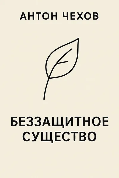 Беззащитное существо — обложка книги