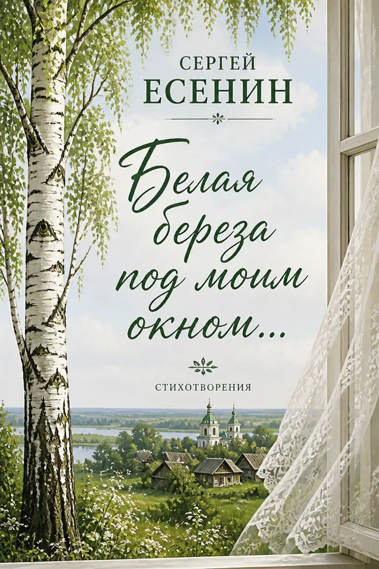 Белая береза под моим окном… — обложка книги