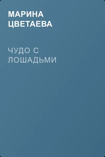 Чудо с лошадьми — обложка книги