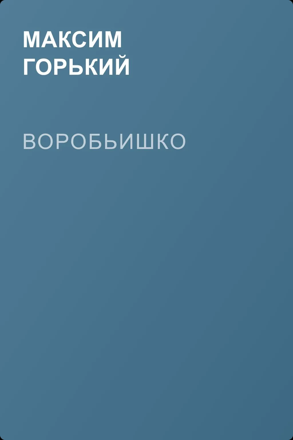 Воробьишко — обложка книги