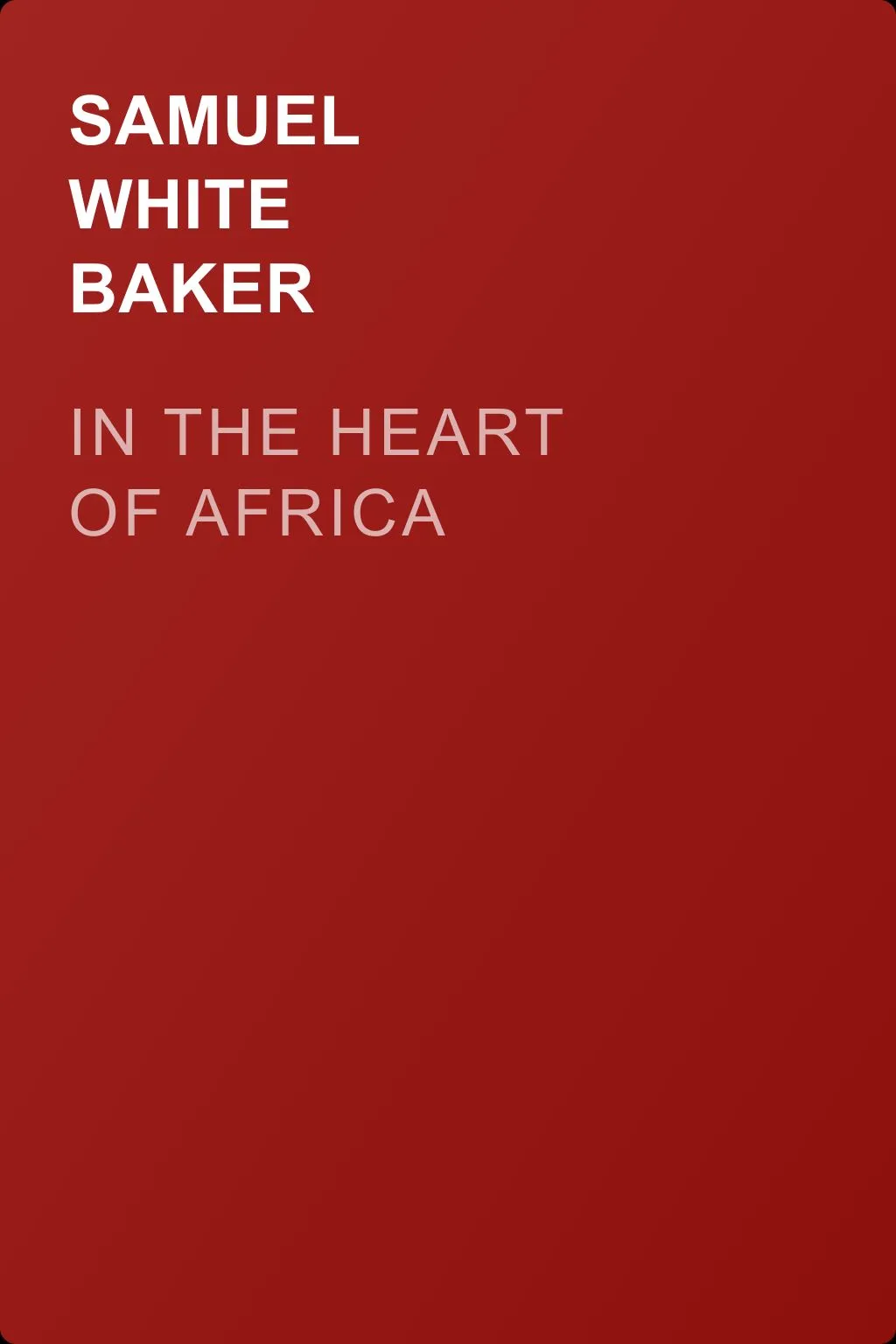 In the Heart of Africa — обложка книги
