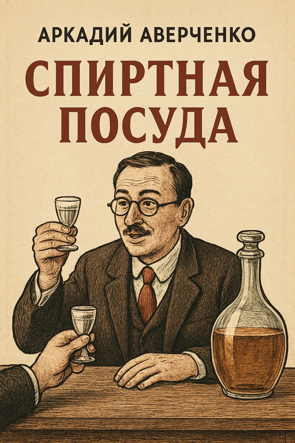 Спиртная посуда — обложка книги