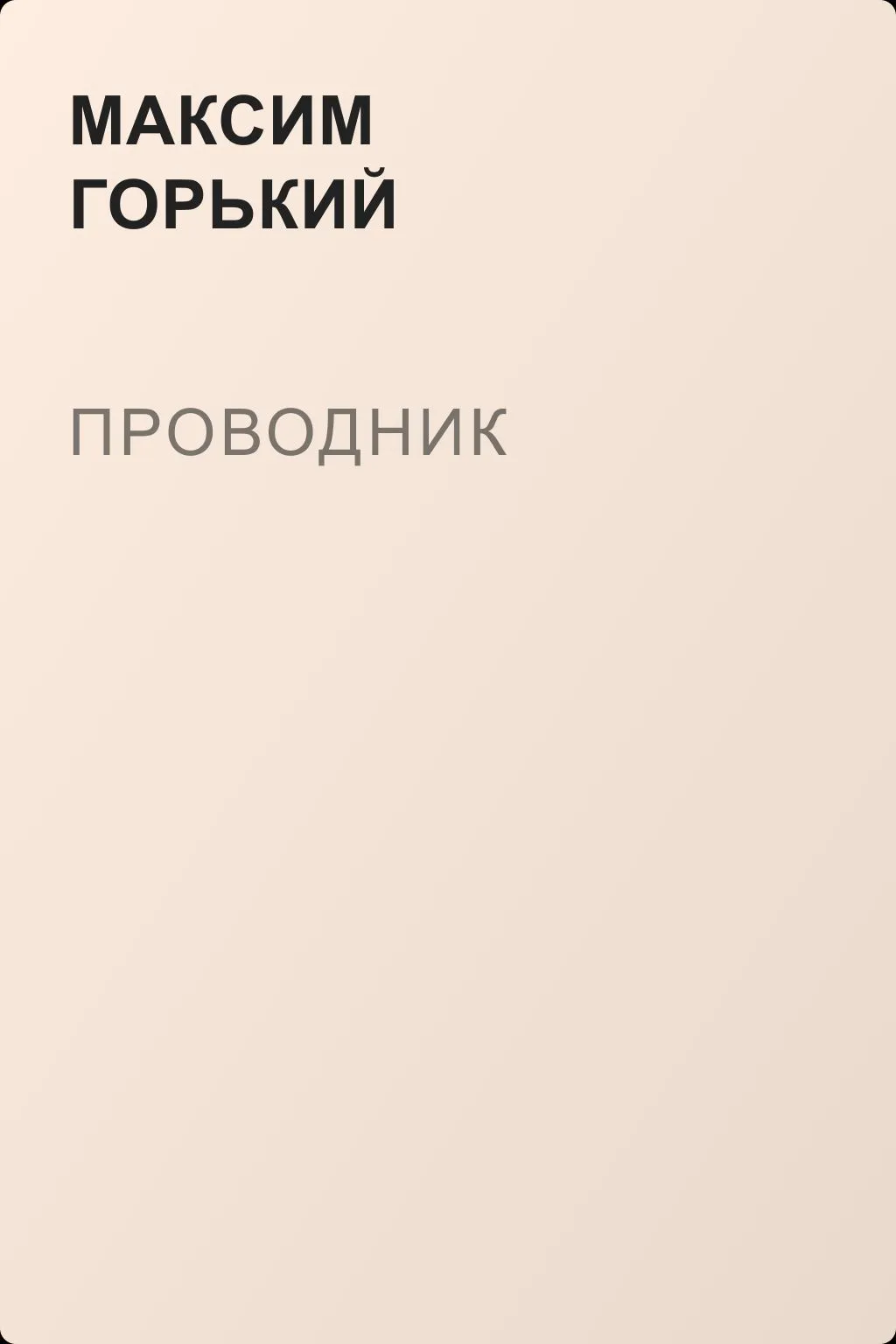 Проводник — обложка книги