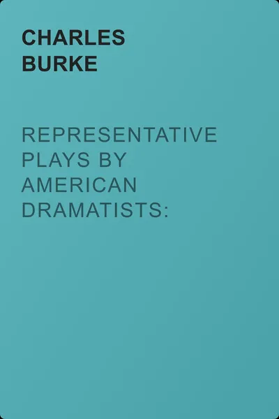 Representative Plays by American Dramatists: 1856-1911: Rip van — обложка книги