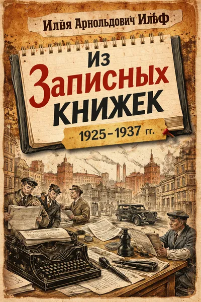 Из записных книжек 1925-1937 гг. — обложка книги