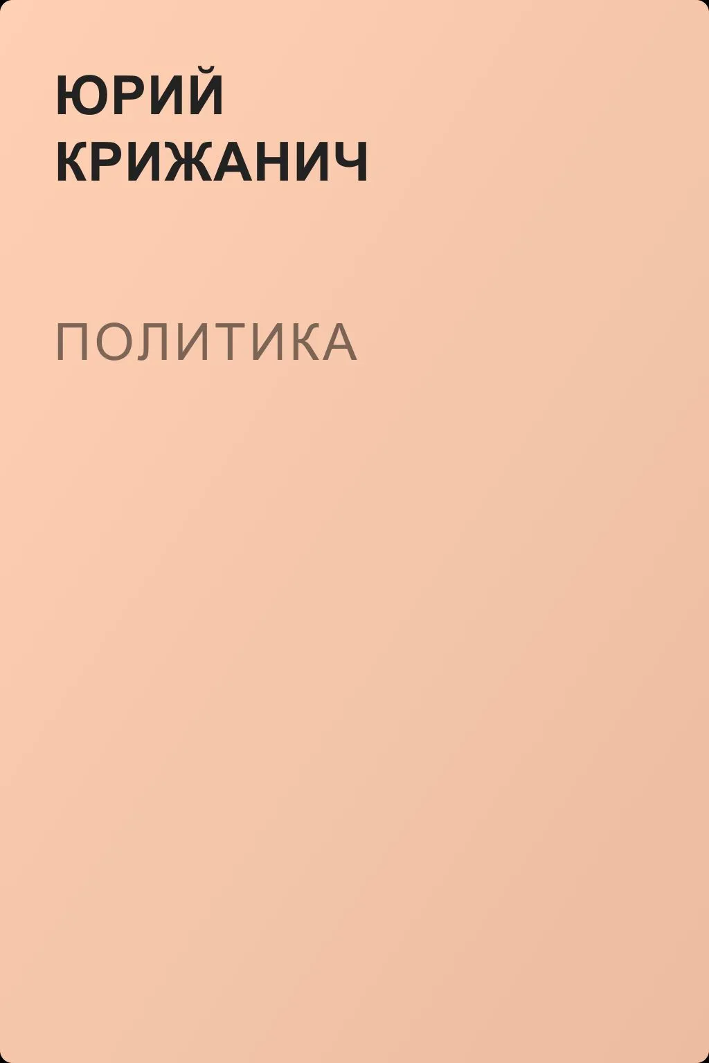 Политика — обложка книги