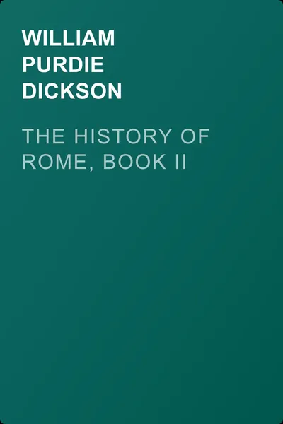 The History of Rome, Book II — обложка книги