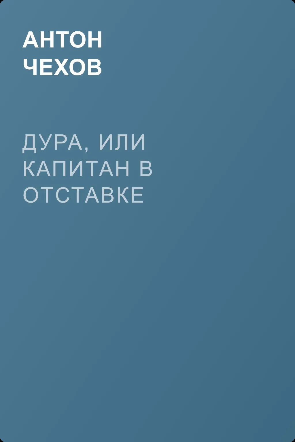 Дура, или Капитан в отставке — обложка книги