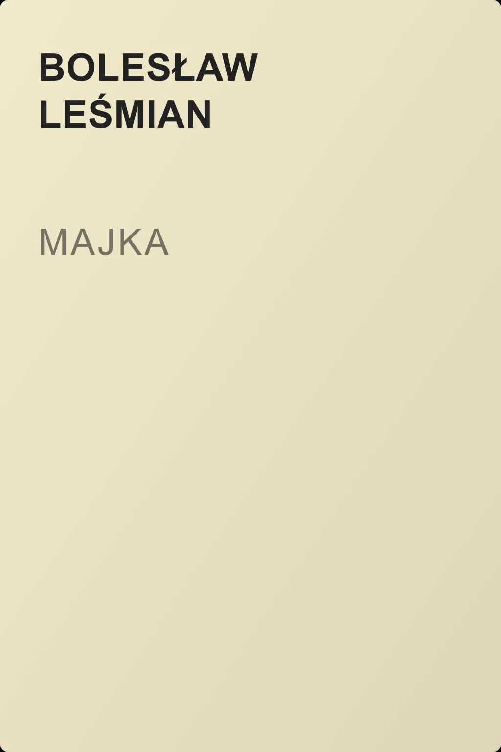 Majka — обложка книги