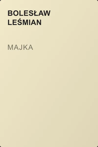Majka — обложка книги