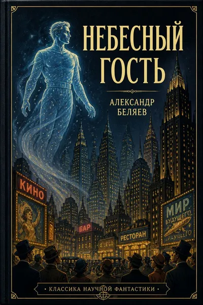 Небесный гость — обложка книги