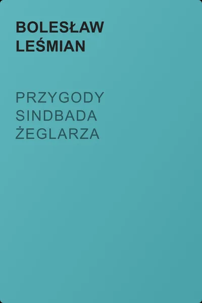 Przygody Sindbada żeglarza — обложка книги