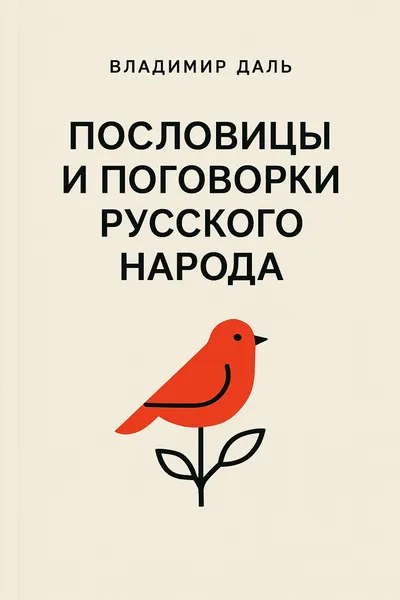Пословицы и поговорки русского народа — обложка книги