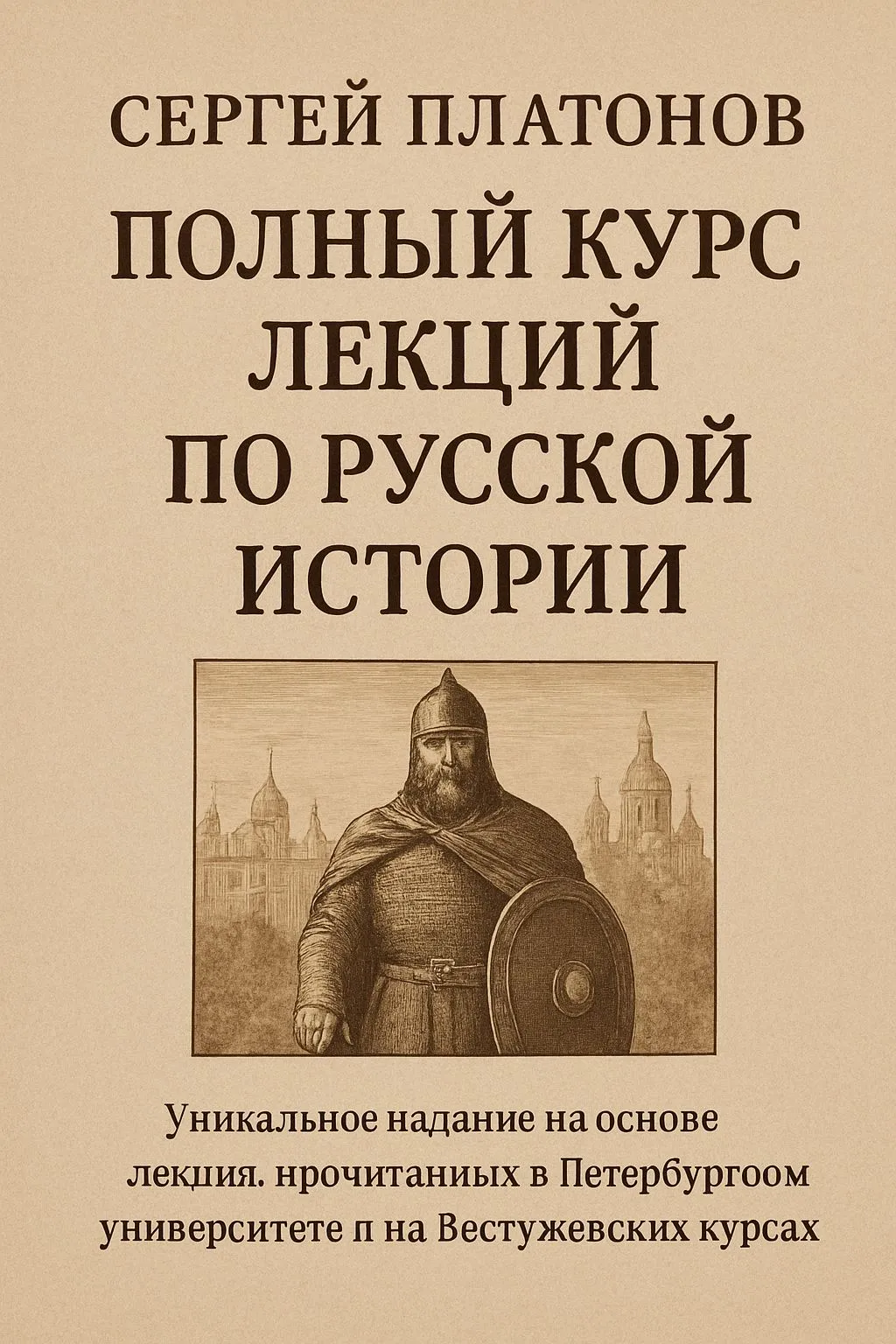 Полный курс лекций по русской истории — обложка книги