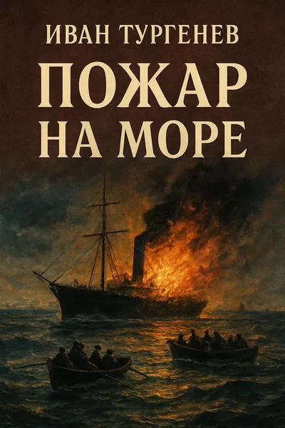 Пожар на море — обложка книги