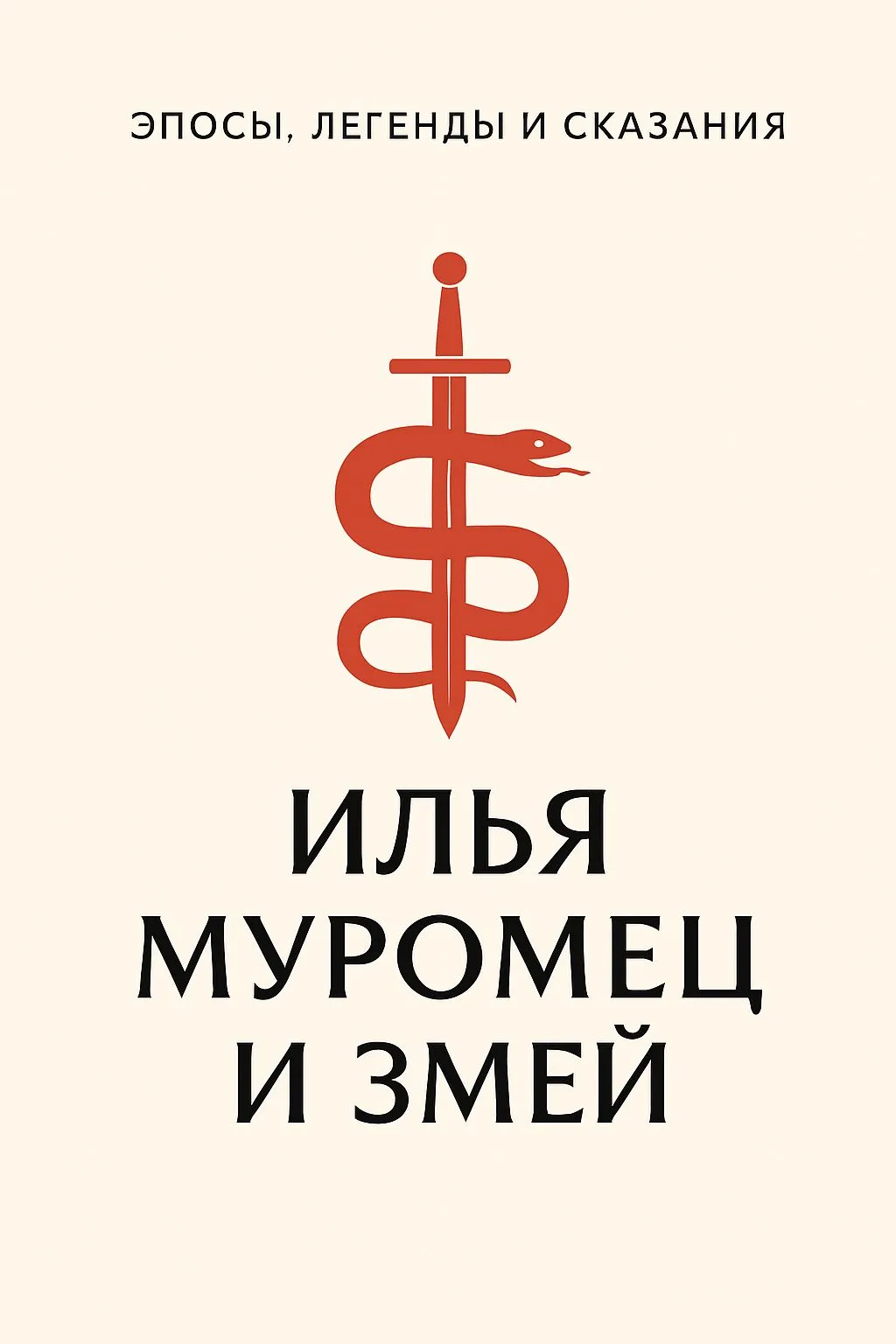 Илья Муромец и змей — обложка книги