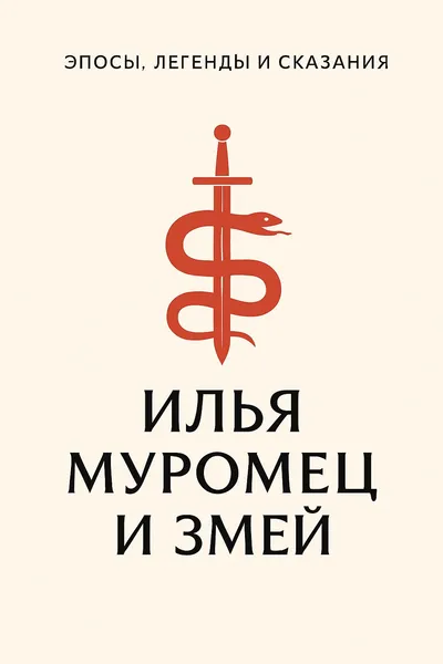 Илья Муромец и змей — обложка книги