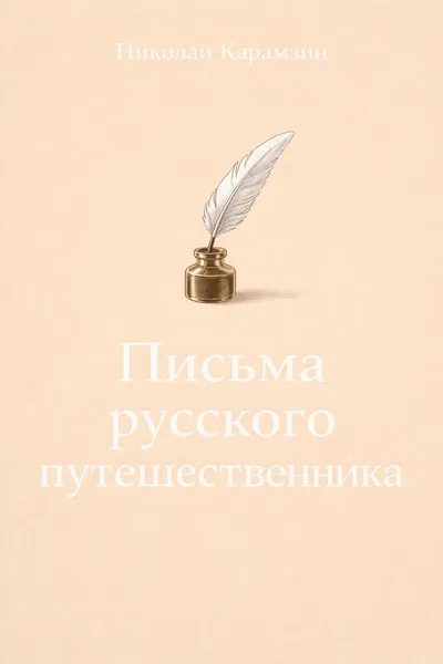 Письма русского путешественника — обложка книги
