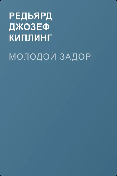Молодой задор — обложка книги