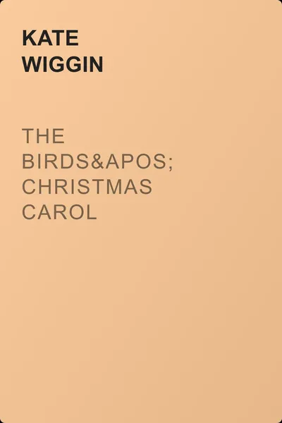 The Birds' Christmas Carol — обложка книги