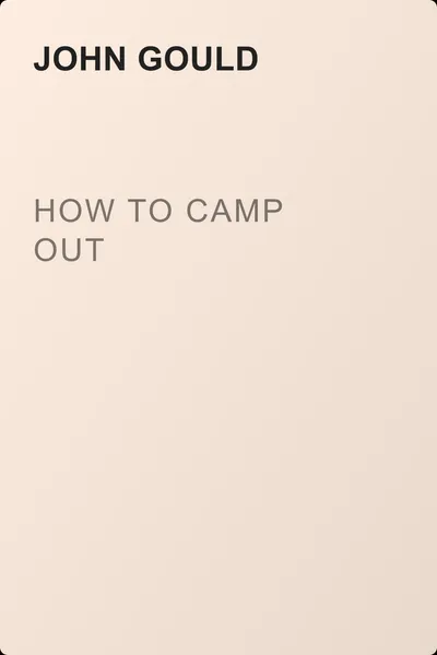 How to Camp Out — обложка книги