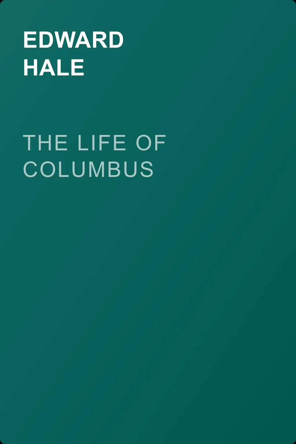 The Life of Columbus — обложка книги