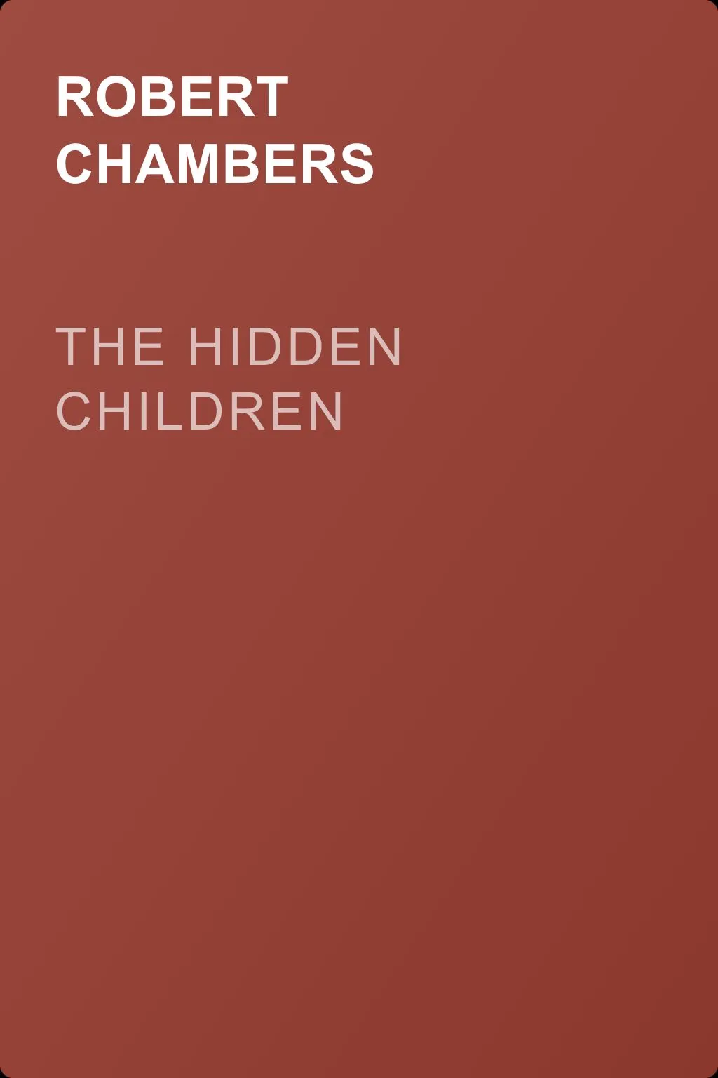 The Hidden Children — обложка книги