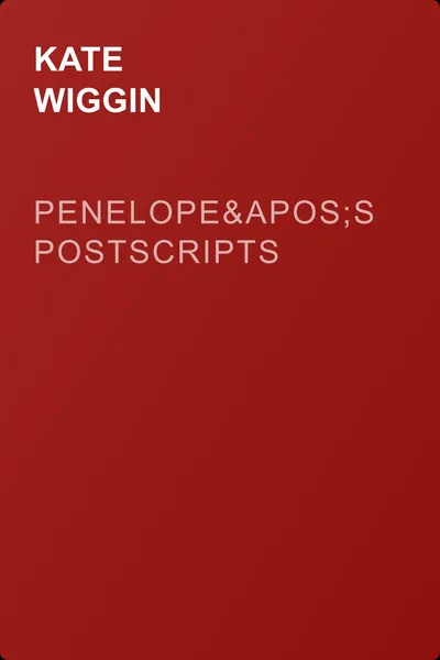 Penelope's Postscripts — обложка книги