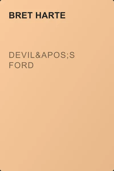 Devil's Ford — обложка книги