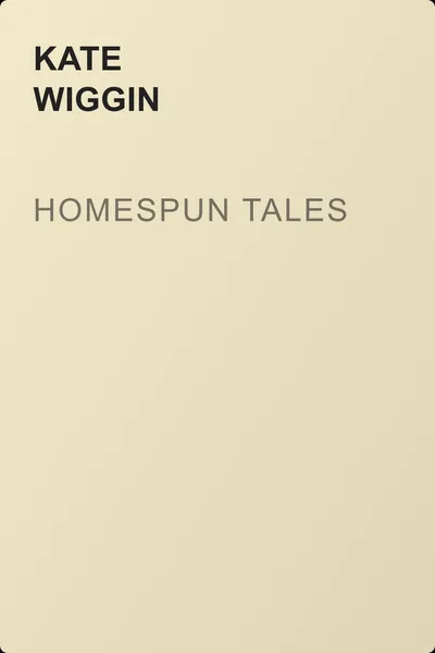 Homespun Tales — обложка книги