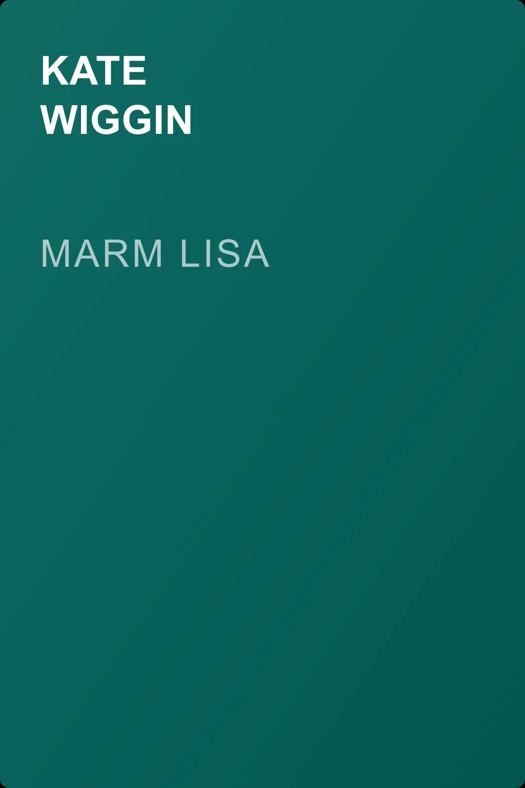 Marm Lisa — обложка книги