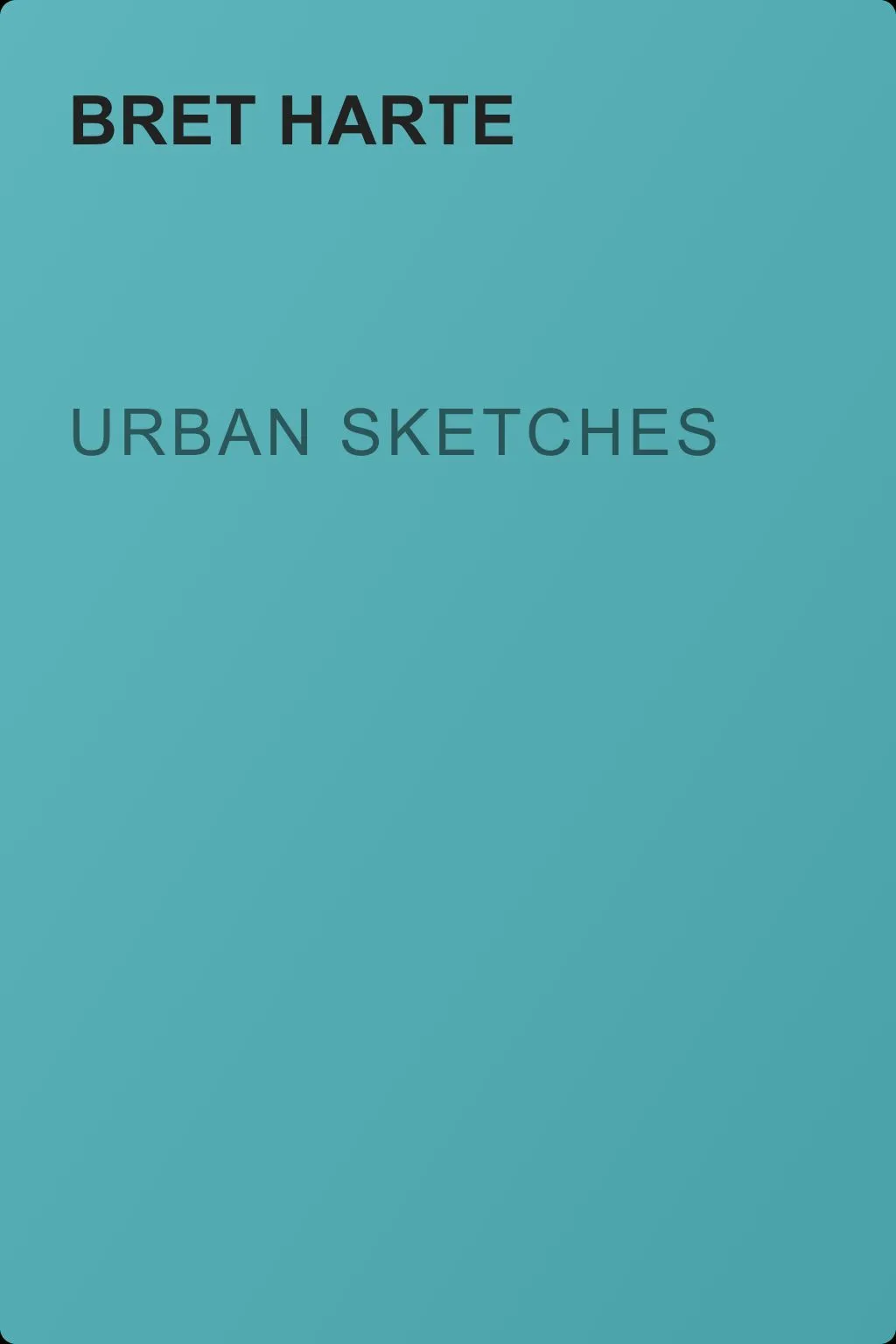 Urban Sketches — обложка книги