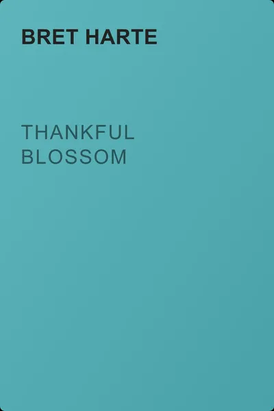 Thankful Blossom — обложка книги