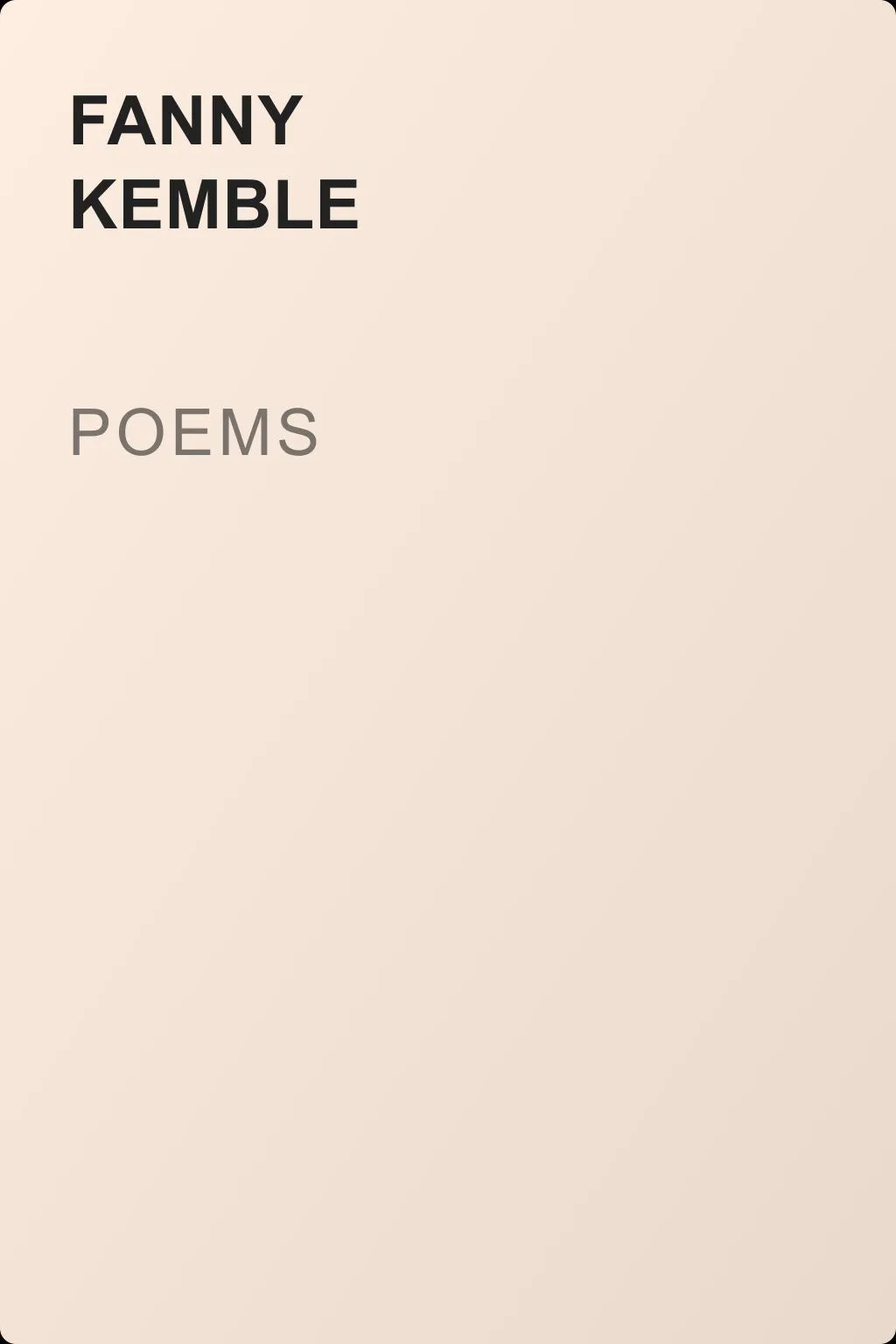 Poems — обложка книги