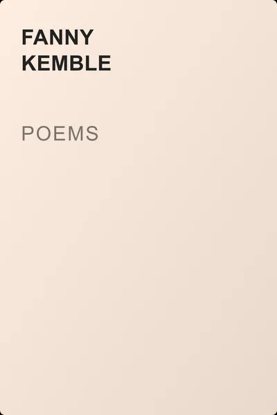 Poems — обложка книги