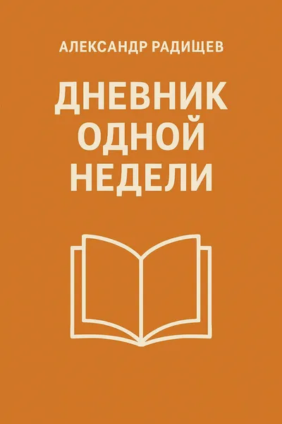 Дневник одной недели — обложка книги